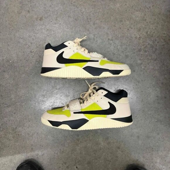 Jordan Jumpman Jack Travis Scott Bright Cactus FZ8117102 Size Men 12 Worn Once - Picture 1 of 9